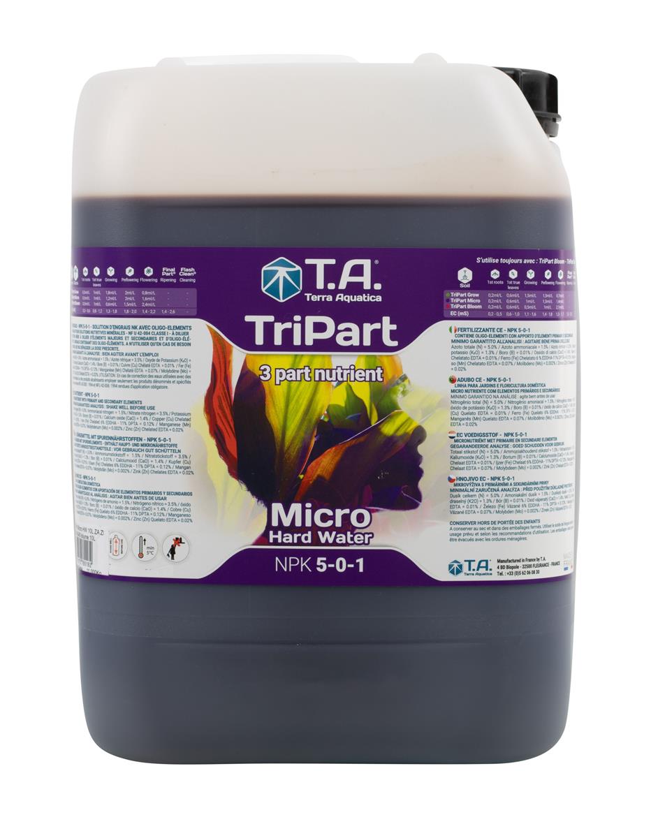 Terra Aquatica TriPart Micro 10 Liter Hardwater