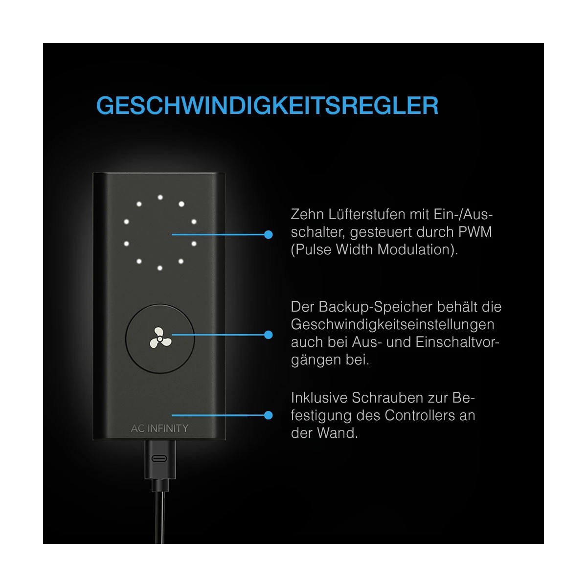 AC Infinity CLOUDLINE Pro S6 150 mm – Abbildung 3