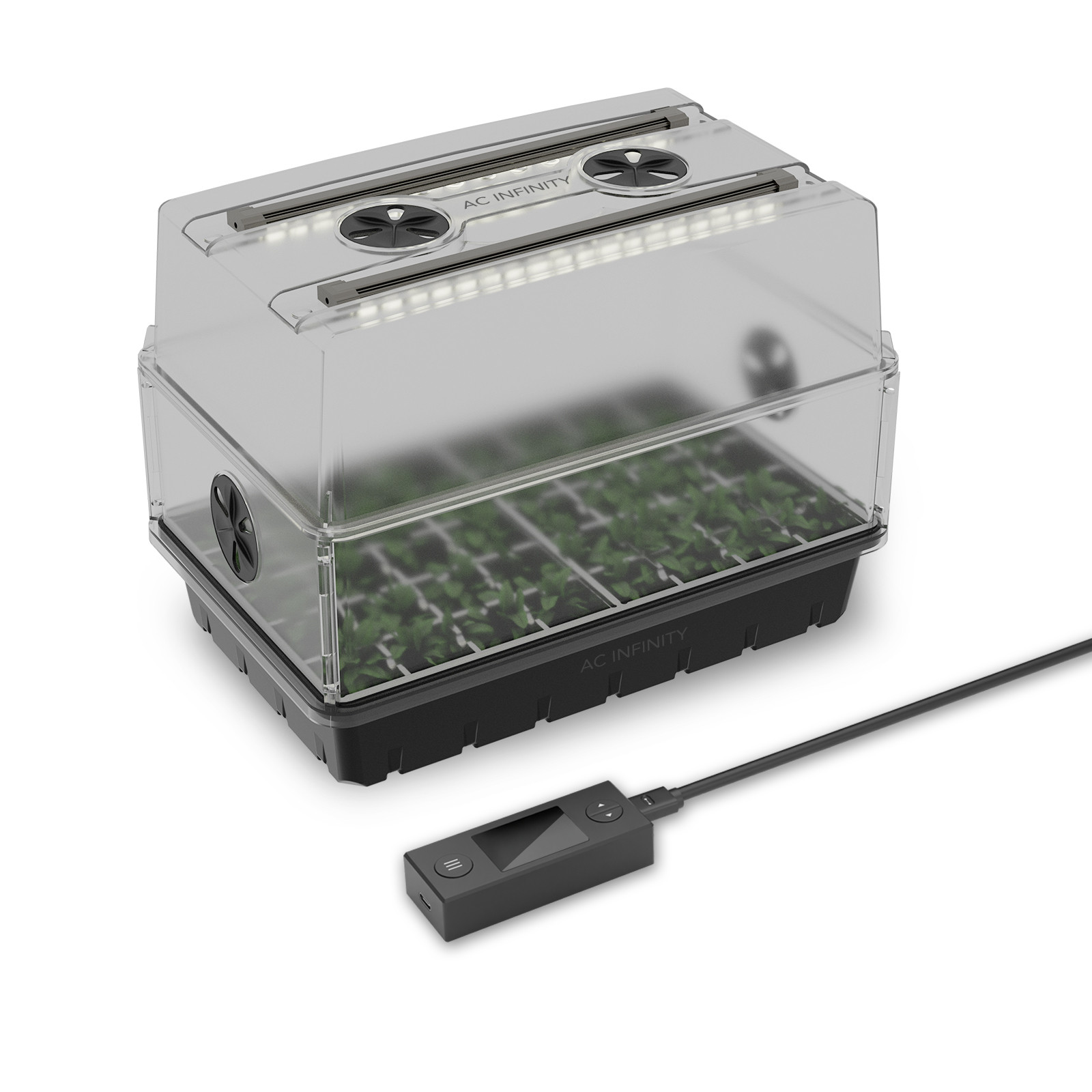 AC Infinity Stecklings-Gewächshaus LED 5x8