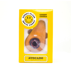 Goody Glass Avocado Handstück