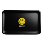 Goody Glass Big Face Rolling Tray – Schwarz, Medium