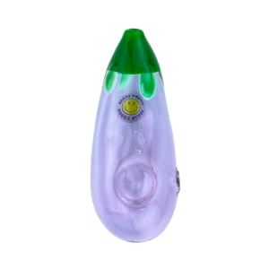 Goody Glass Eggplant Handstück
