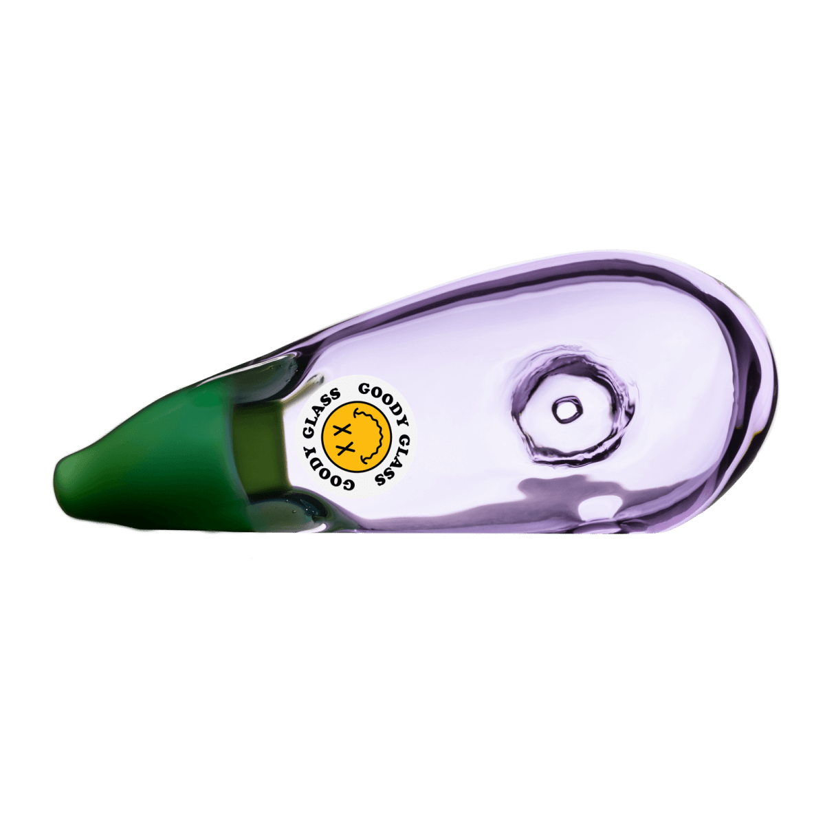 Goody Glass Eggplant Handstück – Bild 3