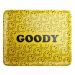 Goody Glass Pattern Face Rolling Tray – Gelb, Large