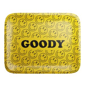 Goody Glass Pattern Face Rolling Tray – Gelb, Medium