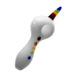 Goody Glass Unicorn Handstück