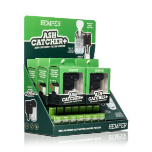 HEMPER Ash Catcher Plus Aschefänger mit Filter – 10er Display