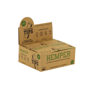 HEMPER Bullet Kartonfilter vorgerollt – Tray