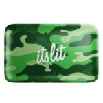 HEMPER It's Lit Light Green Camo Rolling Tray – Medium