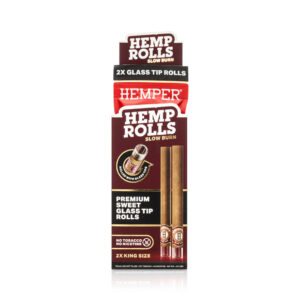 HEMPER King Size Hanf-Rolls mit Glasfilter – Sweet