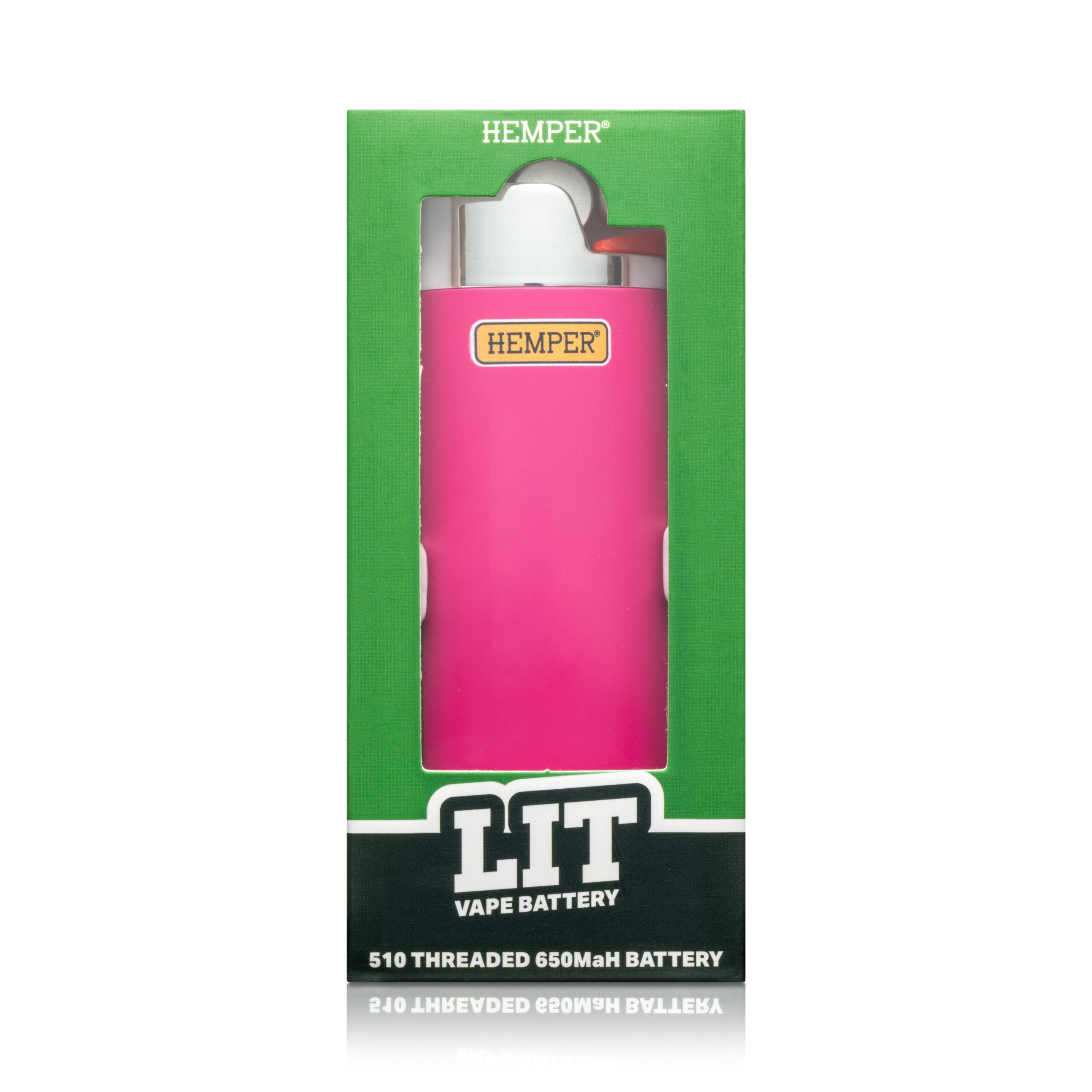 HEMPER Lit Vape Battery 510-Akku – Pink – Bild 3