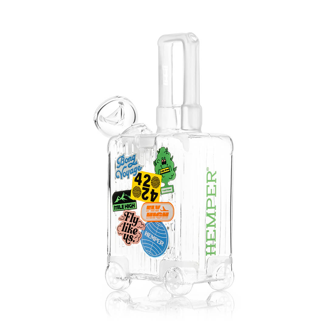 HEMPER Mile High Suitcase Wasserfilter-Glas – Bild 4