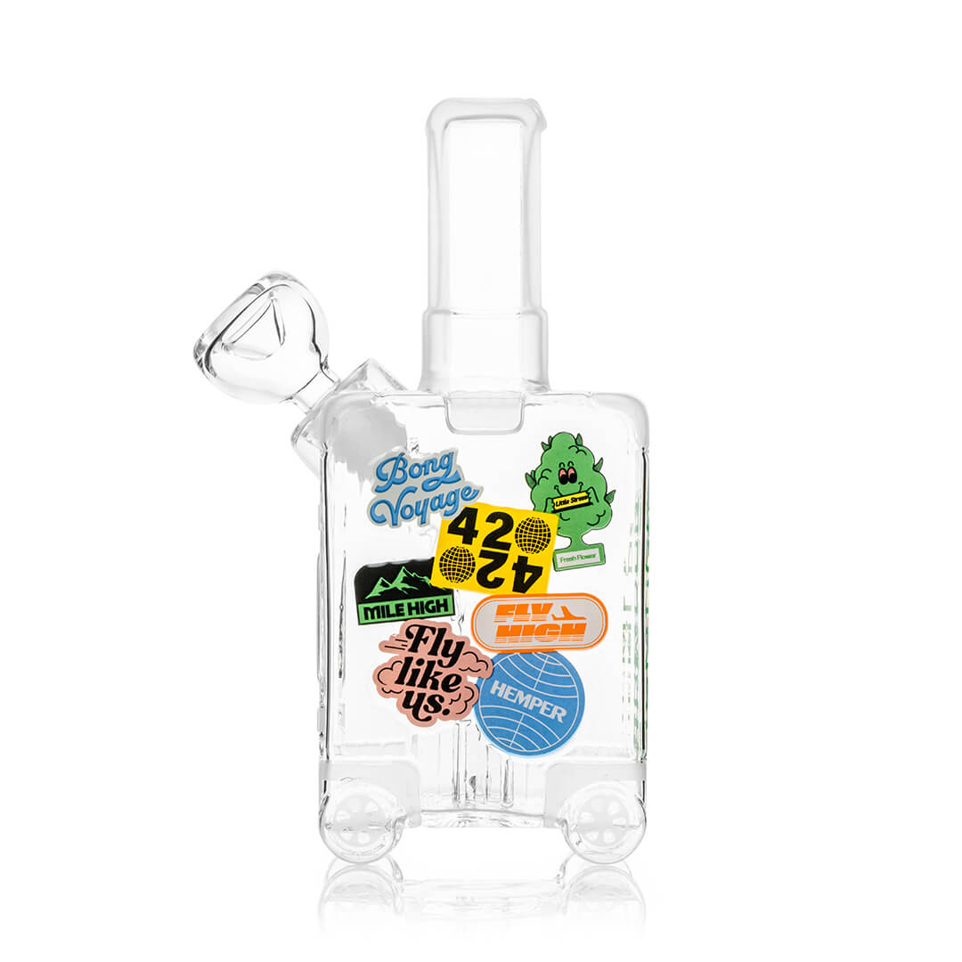 HEMPER Mile High Suitcase Wasserfilter-Glas – Bild 5