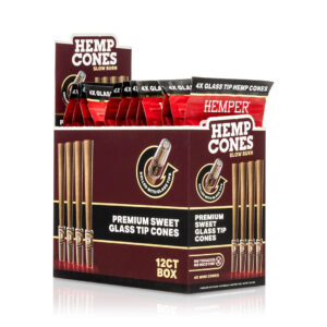 HEMPER Mini-Size Hanf-Cones mit Glasfilter – Sweet