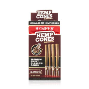 HEMPER Mini-Size Hanf-Cones mit Glasfilter – Sweet