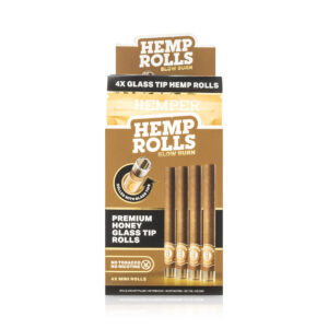 HEMPER Mini-Size Hanf-Rolls mit Glasfilter – Honey