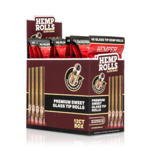 HEMPER Mini-Size Hanf-Rolls mit Glasfilter – Sweet