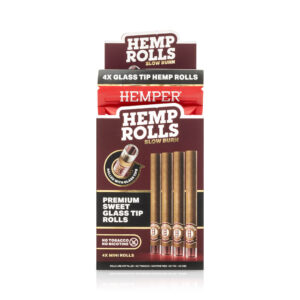 HEMPER Mini-Size Hanf-Rolls mit Glasfilter – Sweet
