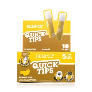 HEMPER Quick Tips Kartonfilter – Banana