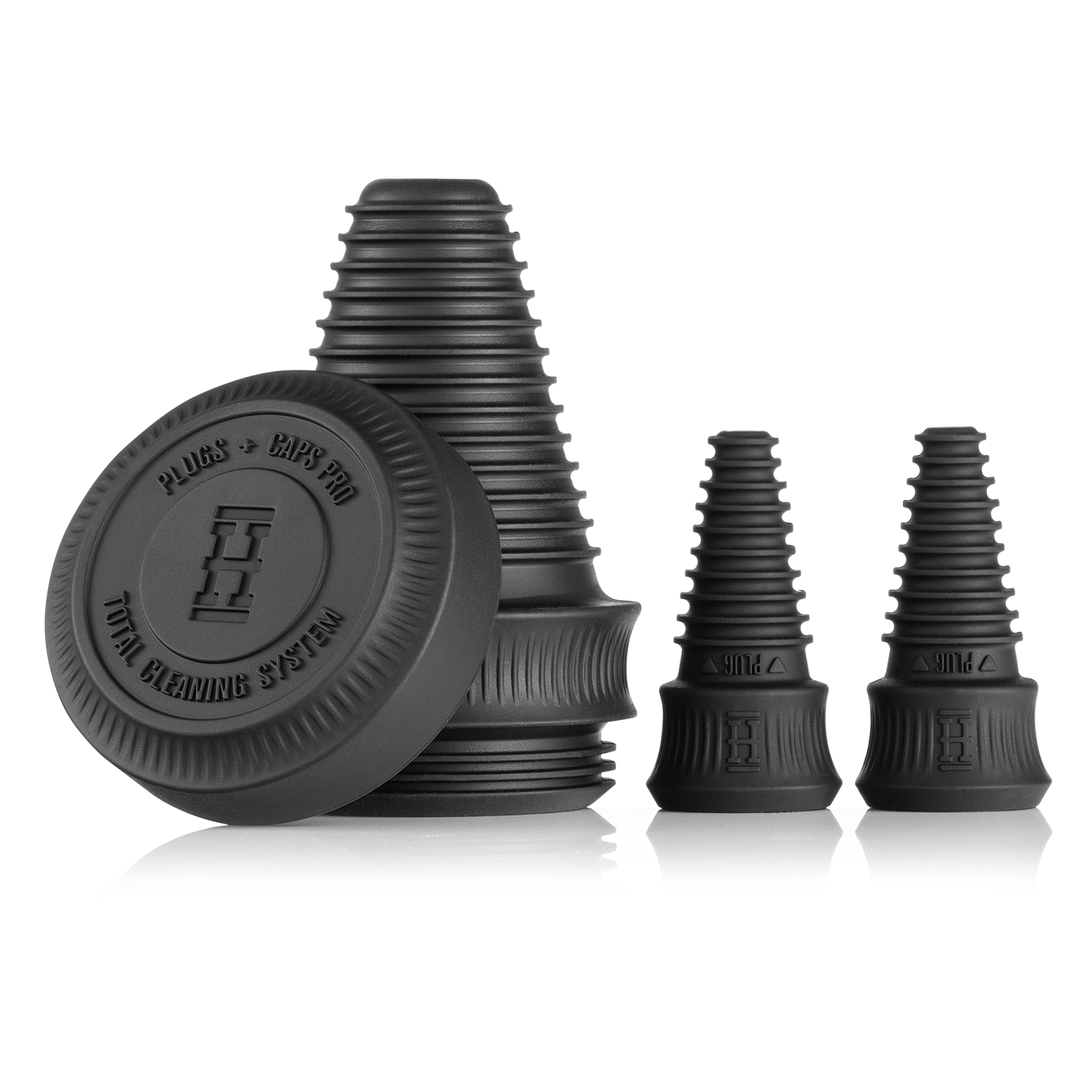 HEMPER Tech Cleaning Plugs + Caps PRO Reinigungsset – Black