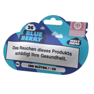 Holy Hemp Blueberry CBD-Blüten – 2 g