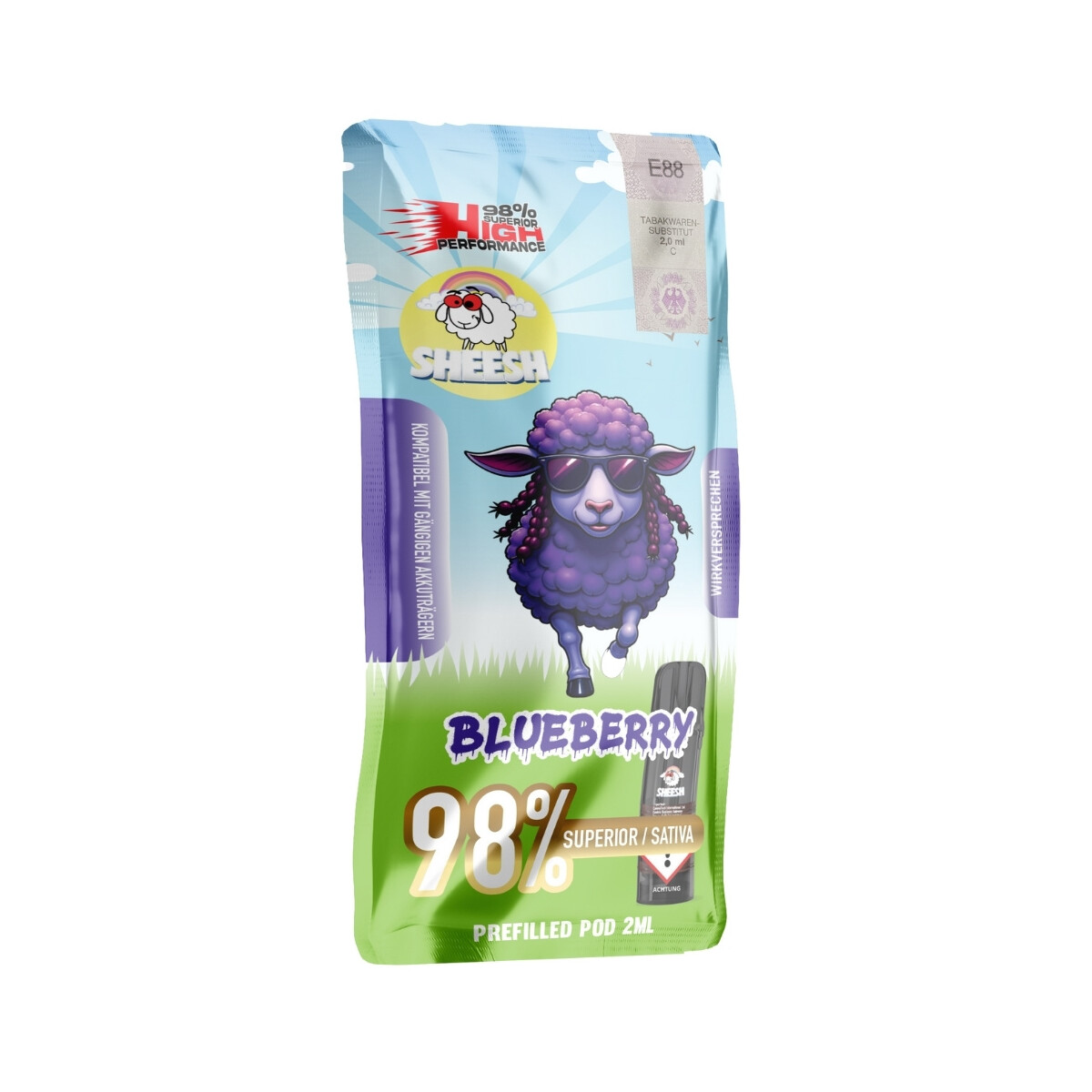 SHEESH Signature Pod Blueberry – 2 ml