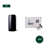 Set: Miron Violettglas 1 L Weithalsdose + Integra Boost 55 % 67 g