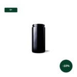 Set: 6× Miron Violettglas 1 L Weithalsdose mit Schraubverschluss