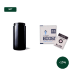 Set: Miron Violettglas 1 L Weithalsdose + 4× Integra Boost 55 % 8 g