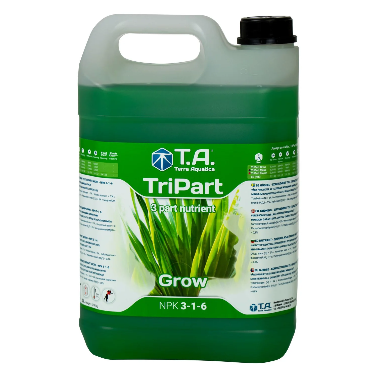 Terra Aquatica TriPart Grow 5 Liter