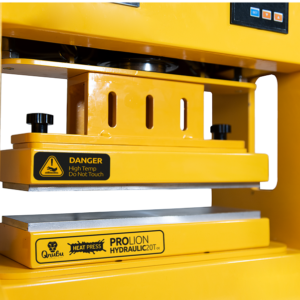 Qnubu Press Pro Lion Hydraulic 20 Tonnen, Heißdruckpresse, 7,6 x 25 cm und 12 x 12 cm Platten