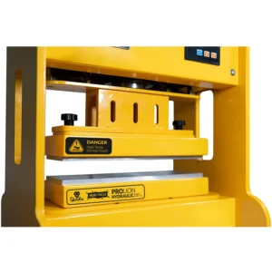 Qnubu Press Pro Lion Hydraulic 20 Tonnen, Heißdruckpresse, 7,6 x 25 cm und 12 x 12 cm Platten