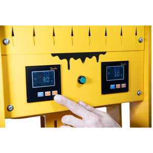 Qnubu Press Pro Lion Hydraulic 20 Tonnen, Heißdruckpresse, 7,6 x 25 cm und 12 x 12 cm Platten