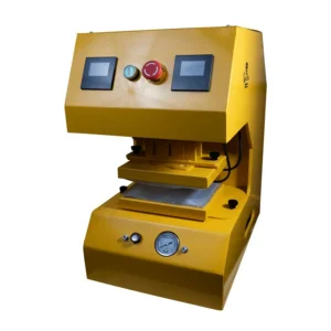 Qnubu Press Auto Lion 20 Tonnen, automatische Heißdruckpresse, 15 x 20 cm und 7,6 x 25 cm Platten