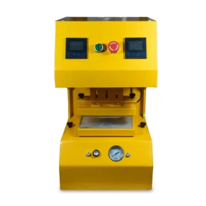 Qnubu Press Auto Lion 20 Tonnen, automatische Heißdruckpresse, 15 x 20 cm und 7,6 x 25 cm Platten