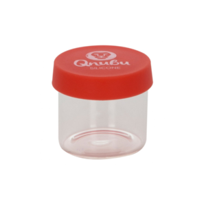 Qnubu Silikonbehälter, 6 ml, Glasgefäß mit 70 Stück