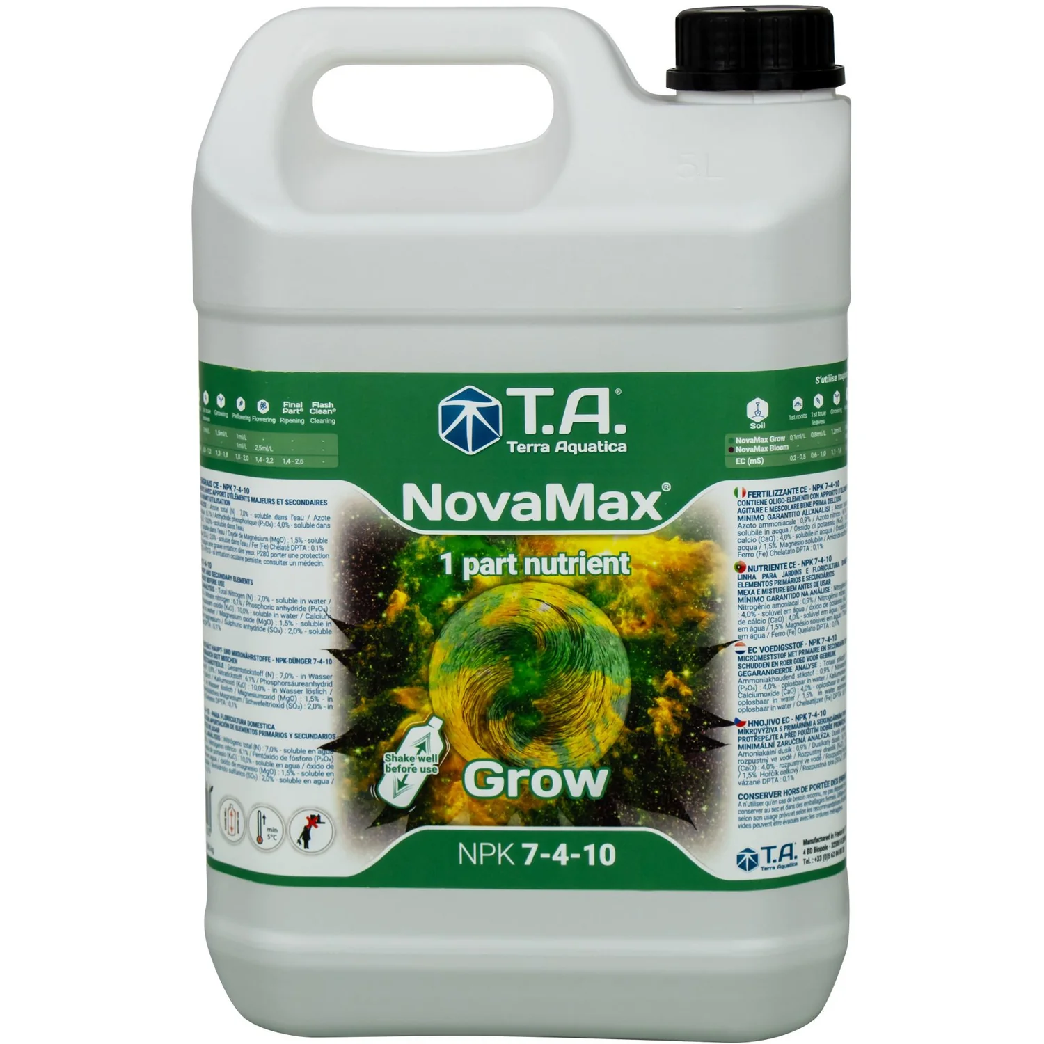 Terra Aquatica NovaMax Grow 5 Liter