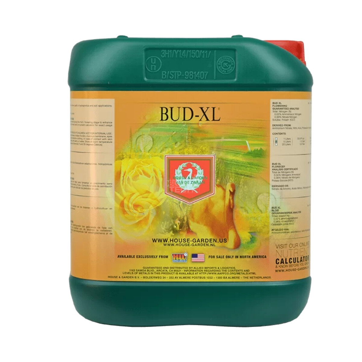 House & Garden Bud XL 5 Liter