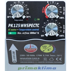 GENERALÜBERHOLT mit wenig Spuren – Prima Klima PK125WHSPECTC 800m³h, Ø125mm