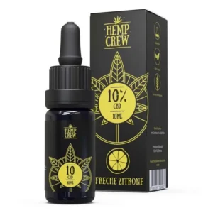 CBD Öl Freche Zitrone (10%) HempCrew