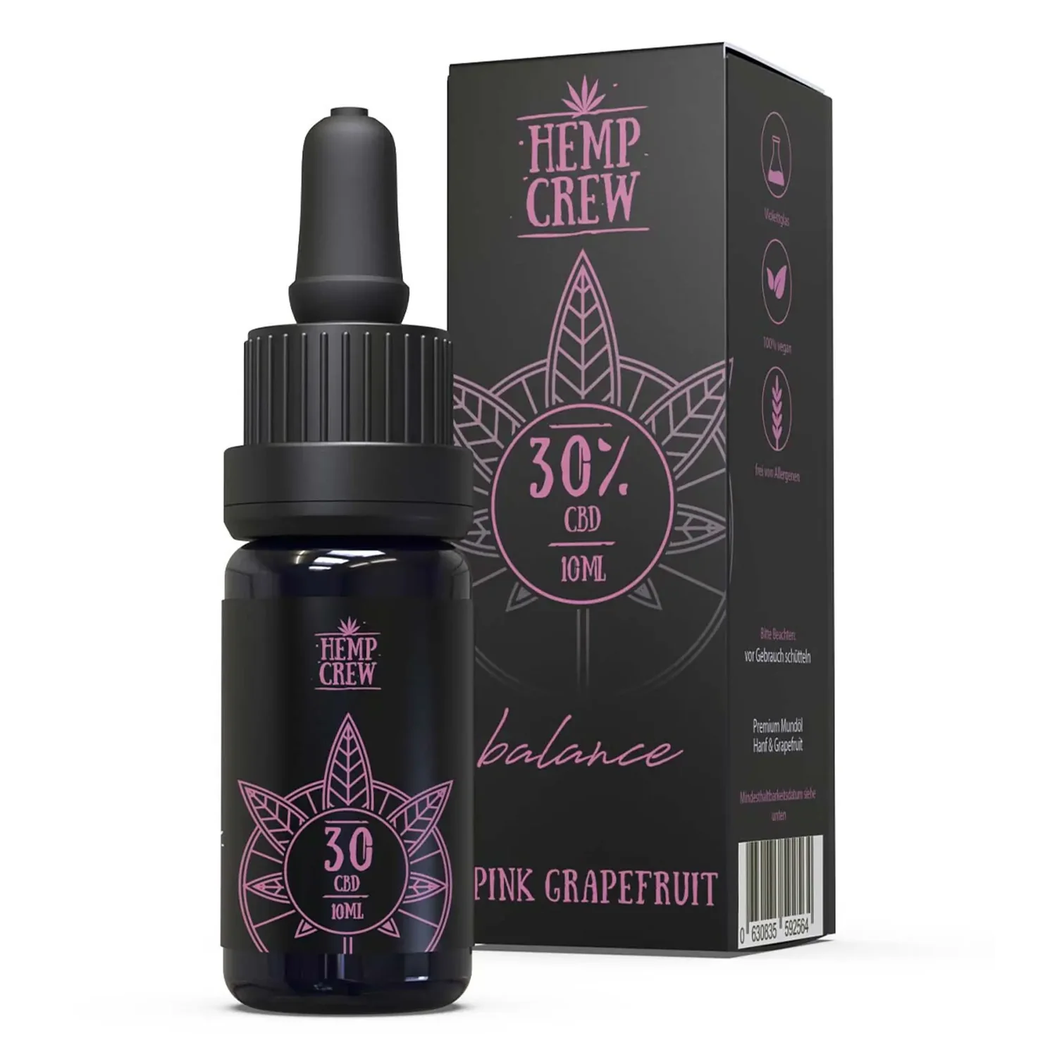CBD Öl Pink Grapefruit (30%) HempCrew