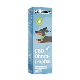 Calitamex CBD Ohrentropfen für Hunde 100 ml