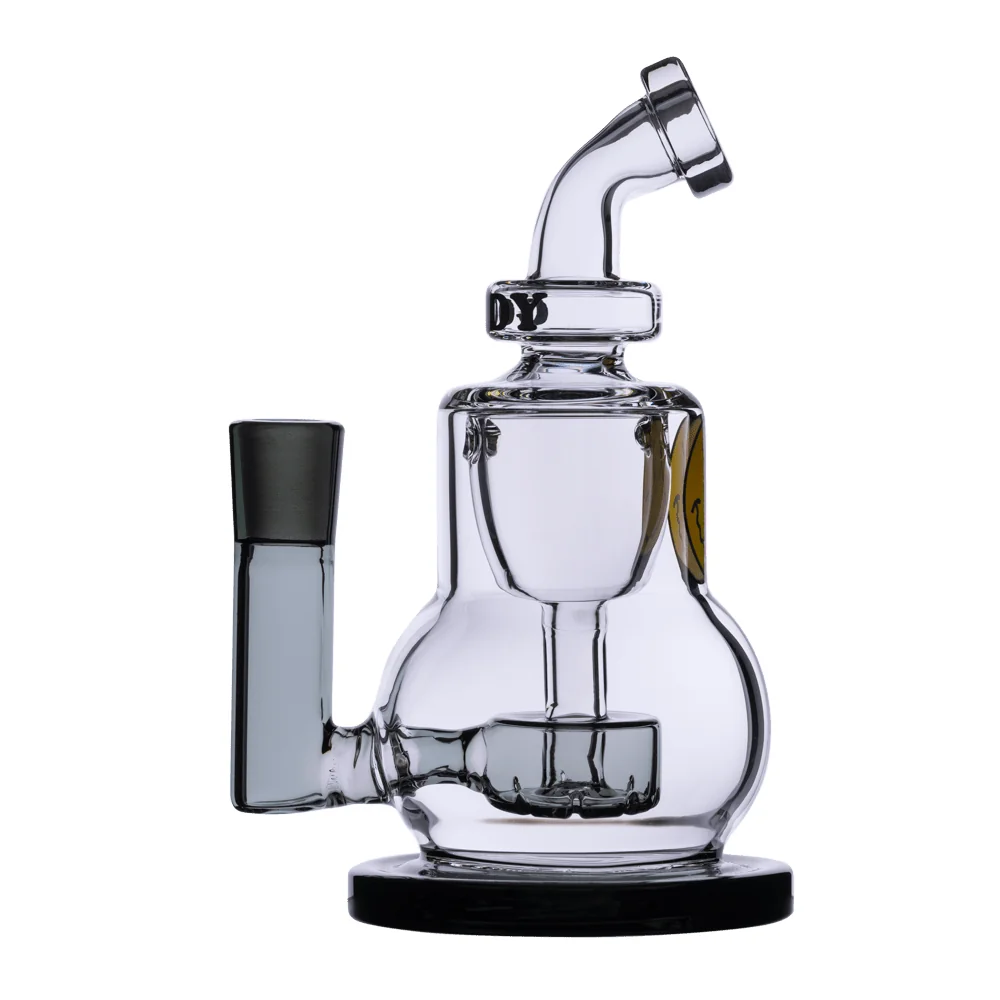 Goody Glass The Chief Mini Dab-Rig Set (4-teilig) – Transparent Schwarz