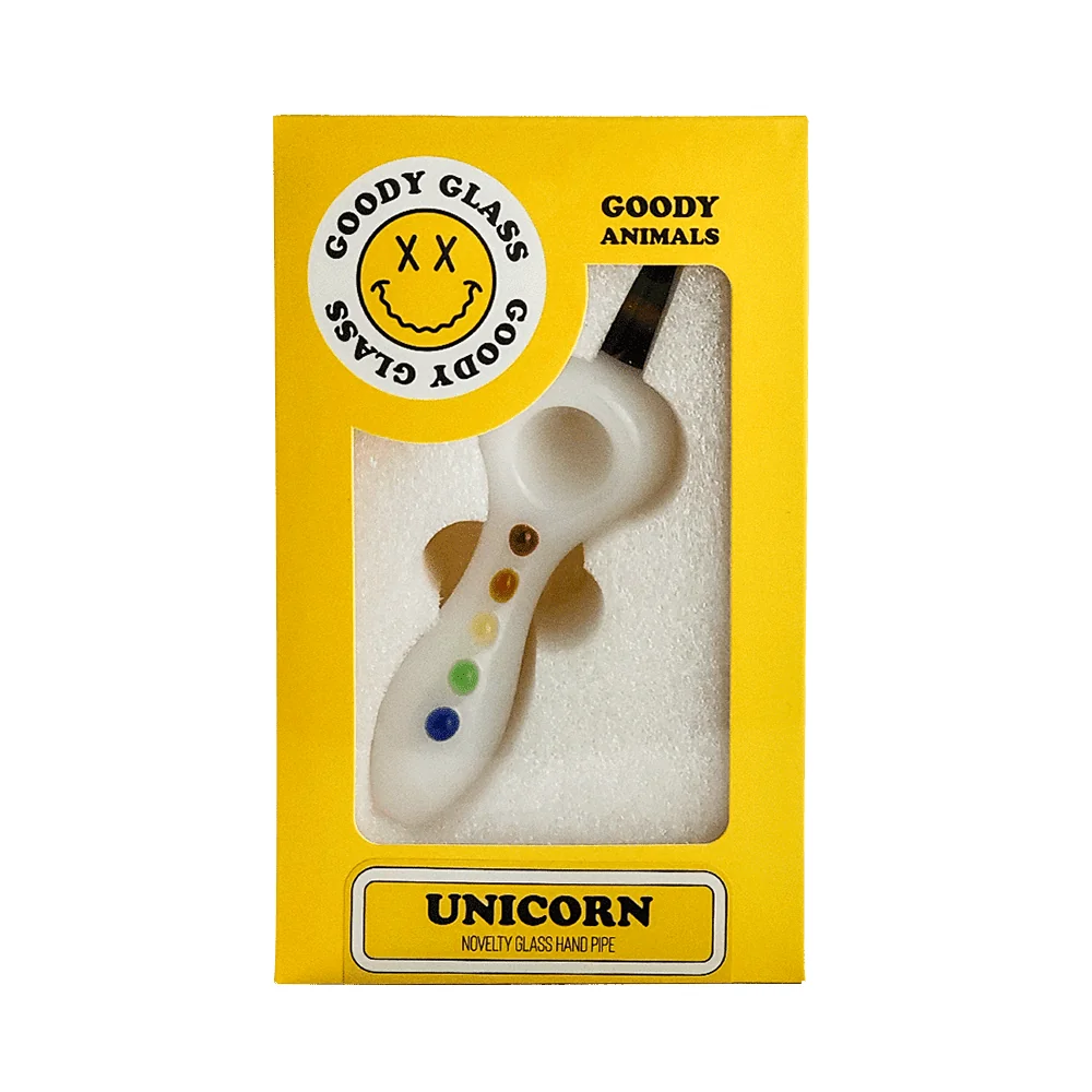 Goody Glass Unicorn Handstück