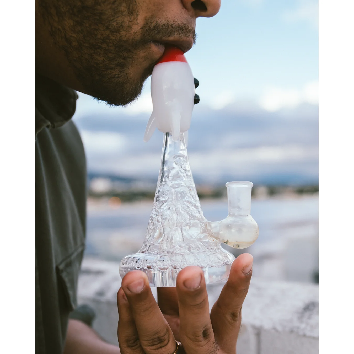 HEMPER Blast Off Rocket Wasserfilter-Glas