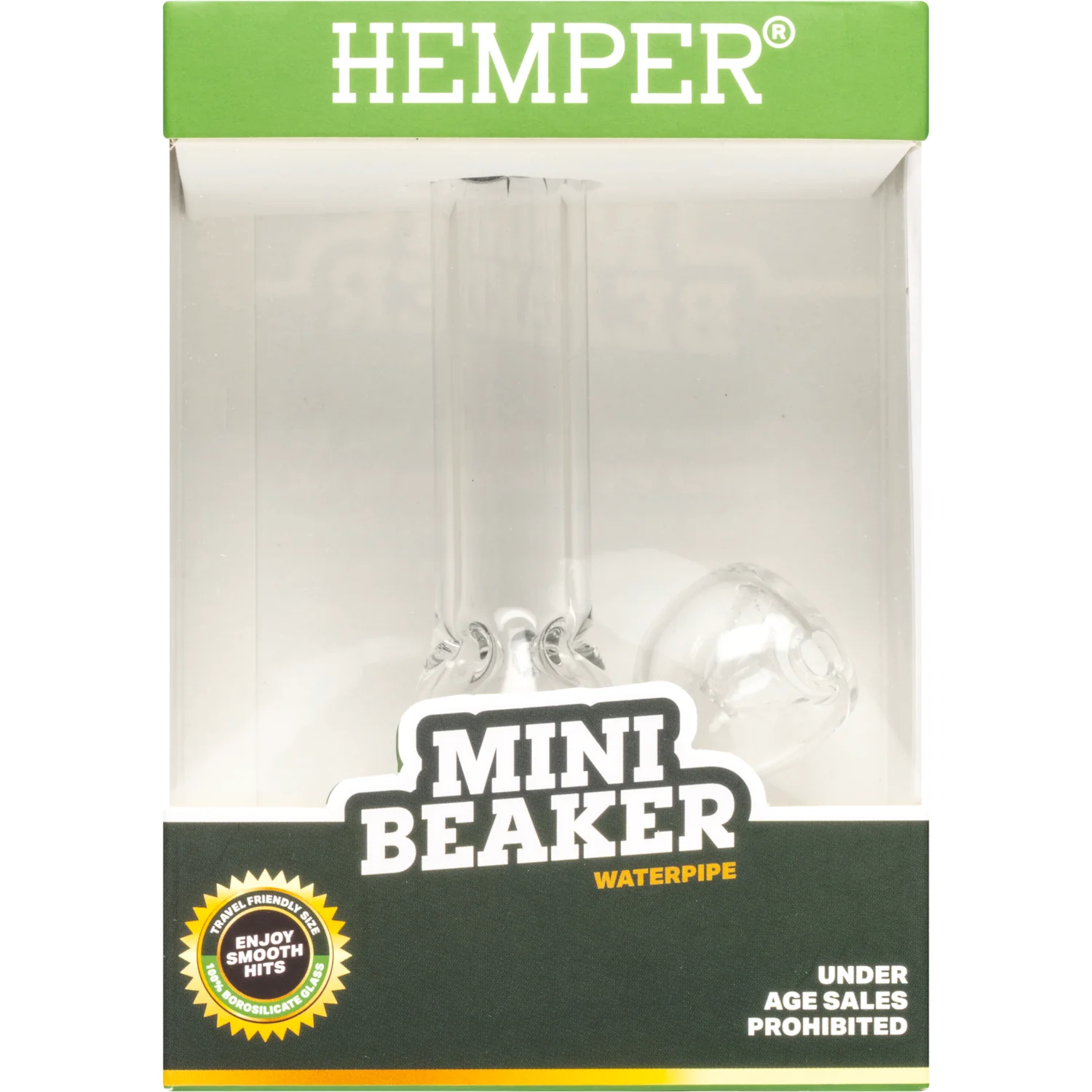 HEMPER Mini Beaker-Glas