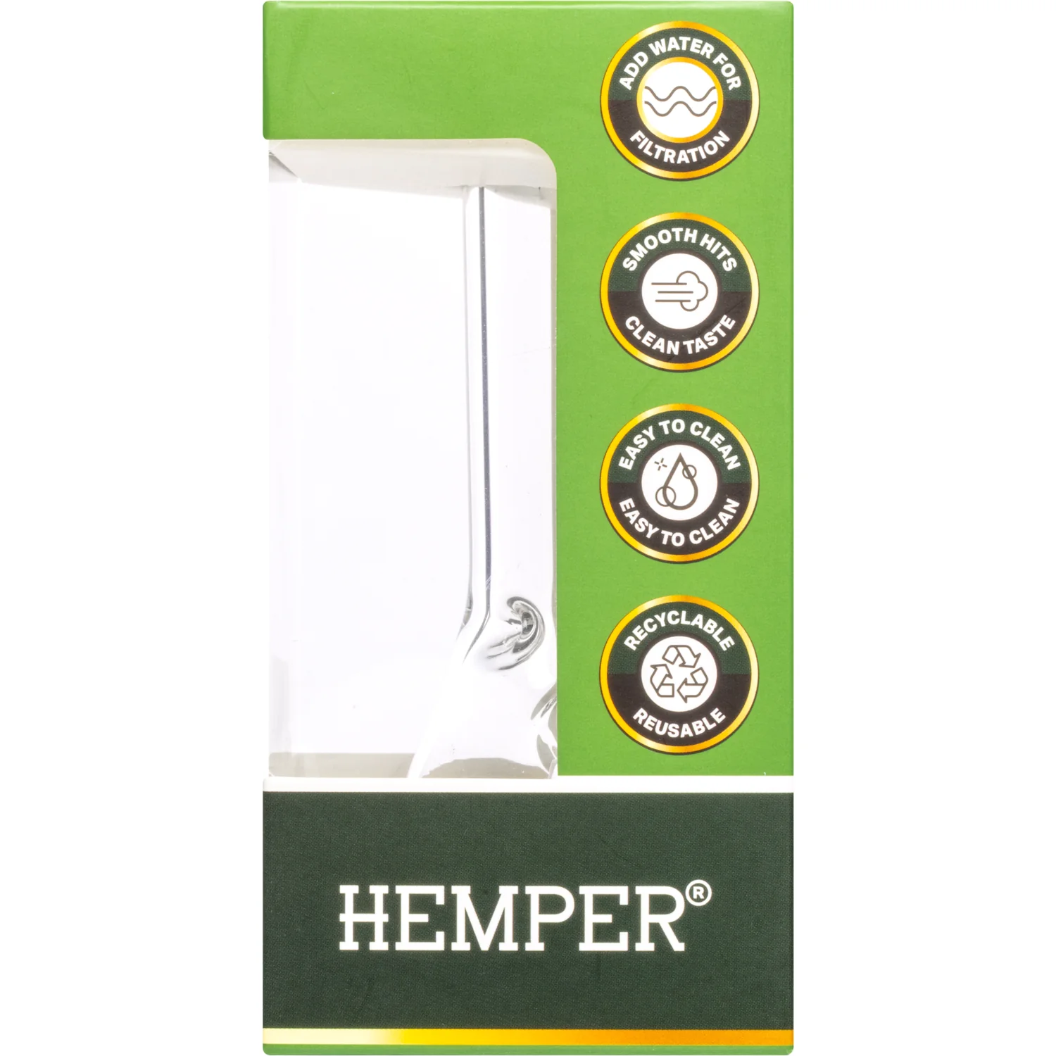 HEMPER Mini Beaker-Glas
