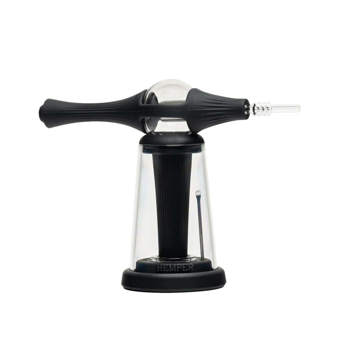 HEMPER Vapor Station Dab-Straw-Station – Black