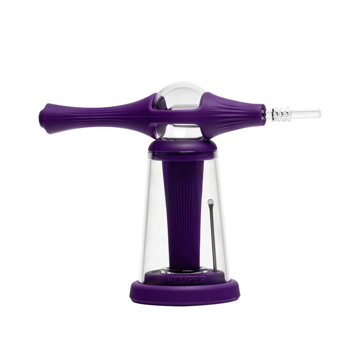 HEMPER Vapor Station Dab-Straw-Station – Purple