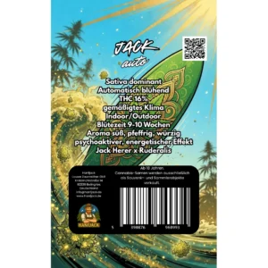 Hanfjack Seeds Jack Auto – 3 Seeds